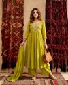 K 1237 By Naisha Mul Chanderi Beads Work Anarkali Suits 